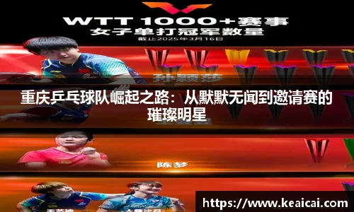 重庆乒乓球队崛起之路：从默默无闻到邀请赛的璀璨明星